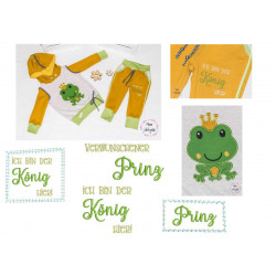 Stickserie - Froschkönig